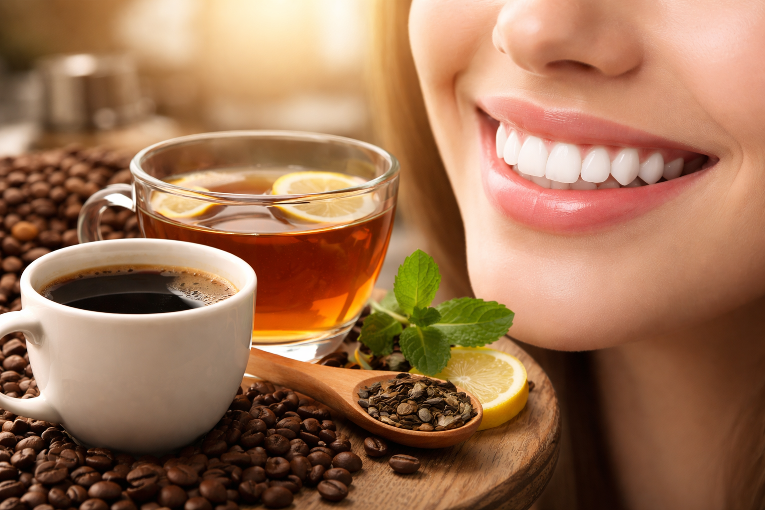 Stain Teeth Permanently